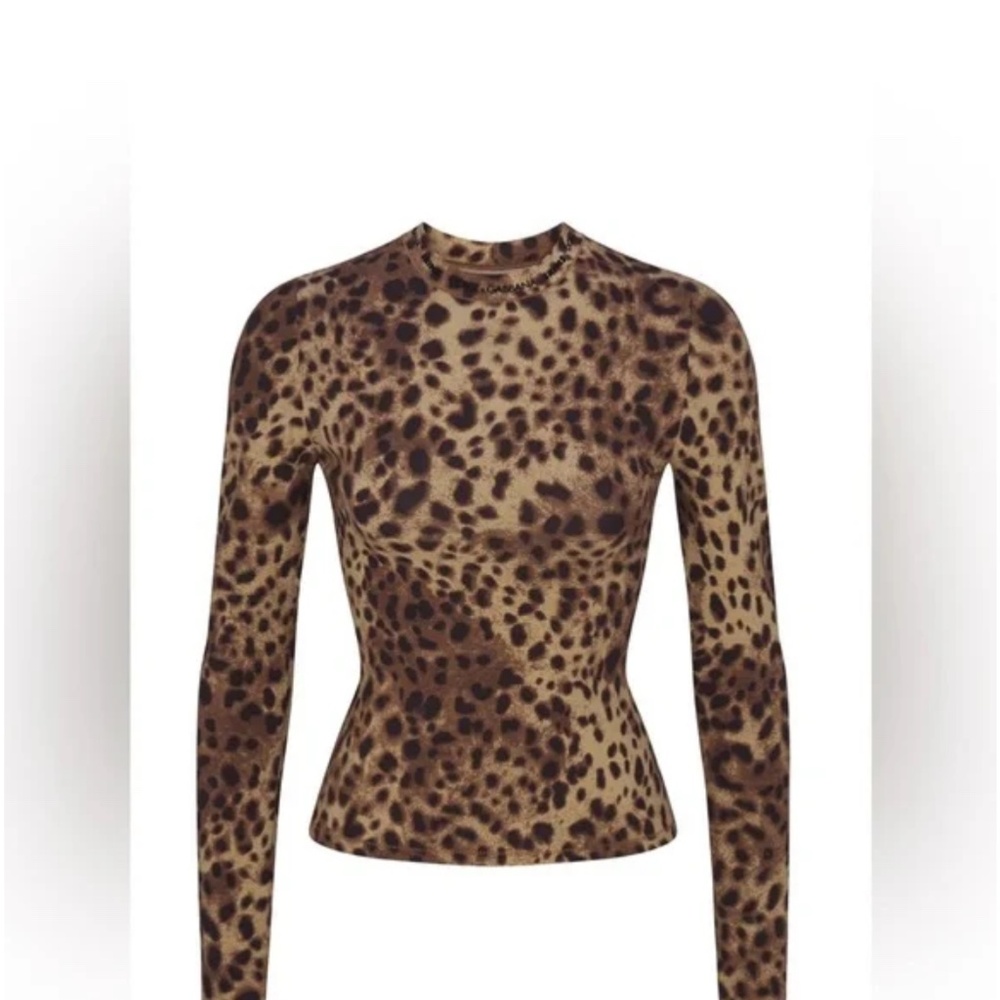 SKIMS X DOLCE AND GABBANA TShirt Long Sleeve NEVER WORN with tags and box